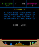 Colony 7 for Arcade - Instructions, part 3.
