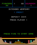 Colony 7 for Arcade - Press fire when ready to begin the game!