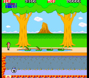Pitfall II: Lost Caverns for Arcade - Jump on the crocs when their mouths are closed.
