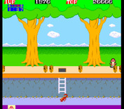 Pitfall II: Lost Caverns for Arcade - Oops, the rolling logs got me!