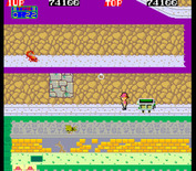 Pitfall II: Lost Caverns for Arcade - Watch out for that mine cart behind you!