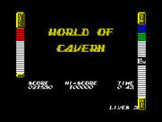 Athena for ZX Spectrum - Entering the world of cavern now.