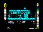 Athena for ZX Spectrum - You can bash your way through some bricks...
