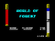 Athena for ZX Spectrum - Entering the world of forest.