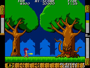 Athena for Arcade - An evil tree at the end of the level.