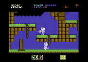 Athena for Commodore 64 - Making my way down to see if anything is there...