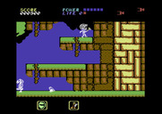 Athena for Commodore 64 - I can't go further this way, so I need to head up...