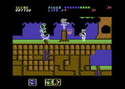 Athena for Commodore 64 - Under attack from all directions!