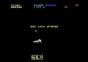Athena for Commodore 64 - Game over.