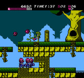 Athena for NES / Famicom - A plant appears which will release energy restoring hearts.