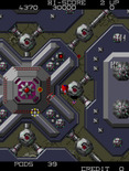 Vanguard II for Arcade - Attacking the core.