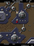 Vanguard II for Arcade - Starting the second level.