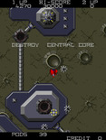 Vanguard II for Arcade - Pods destroyed, now attack the central core!