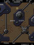 Vanguard II for Arcade - Game over.