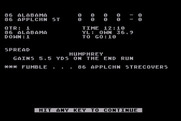 3 in 1 College & Pro Football for Atari 8-bit - Fumble!