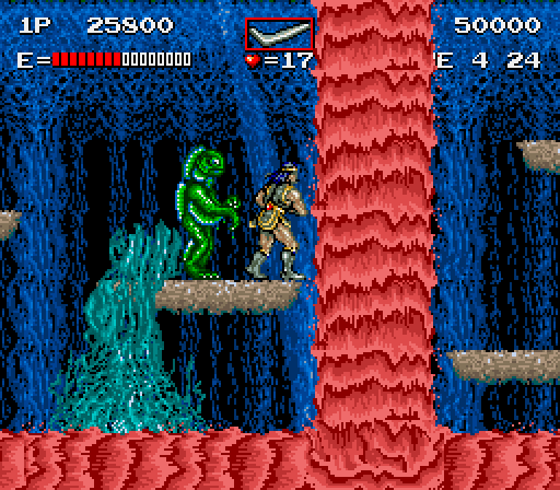 Haunted Castle Arcade Screenshot: I'm being chased, run quick!