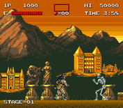 Haunted Castle for Arcade - Game start.