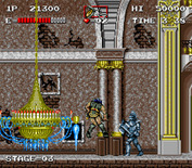 Haunted Castle for Arcade - A knight and a falling chandelier cause me some problems...