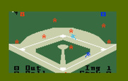 World Championship Baseball for Intellivision - Running to first...