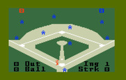 World Championship Baseball for Intellivision - The game begins!