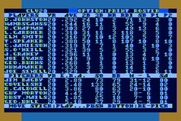 Monday Morning Manager for Atari 8-bit - The second team...