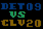 Monday Morning Manager for Atari 8-bit - Time for Detroid and Cleveland to play!