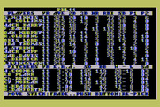 Monday Morning Manager for Atari 8-bit - Player trade menu.