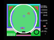 Pachinko-U.F.O. for MSX - Two aliens hit, one to go!