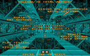 Anarchy for Amiga - Main menu.
