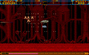 Anarchy for Amiga - Numerous small, fast enemies closing in...
