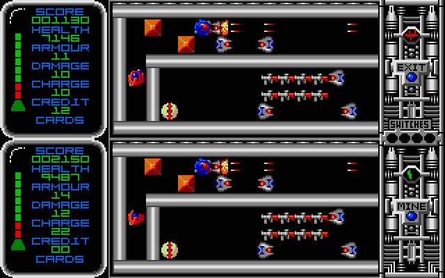 Captain Fizz Meets the Blaster-Trons Atari ST Screenshot: Second level start.