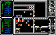 Captain Fizz Meets the Blaster-Trons for Amiga - Dangerous enemies are everywhere!