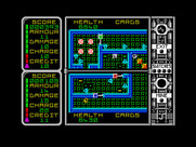 Captain Fizz Meets the Blaster-Trons for ZX Spectrum - Deadly enemies are everywhere!
