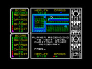 Captain Fizz Meets the Blaster-Trons for ZX Spectrum - One player reached the next level...