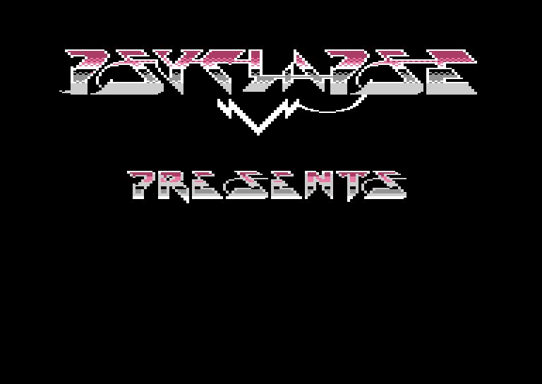 Captain Fizz Meets the Blaster-Trons Commodore 64 Screenshot: Psyclapse presents...