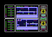 Captain Fizz Meets the Blaster-Trons for Commodore 64 - There are targets all over the place to blast, and many doors to unlock!