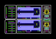 Captain Fizz Meets the Blaster-Trons for Commodore 64 - Game start.