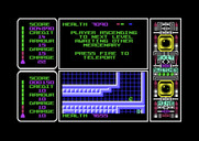Captain Fizz Meets the Blaster-Trons for Commodore 64 - Player one reached the exit, just waiting on player two now.
