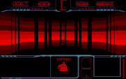 Matrix Marauders for Amiga - Transporting to the game arena...