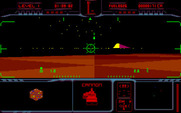 Matrix Marauders for Amiga - Blasting away.
