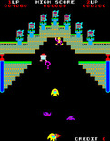 Naughty Boy for Arcade - Throw rocks at the flags before getting caught!