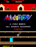 Mappy for Arcade - Game demo mode.
