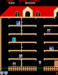 Mappy for Arcade - Collect all the paintings and other objects!
