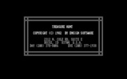 Treasure Hunt for IBM PC/Compatibles - Title screen.