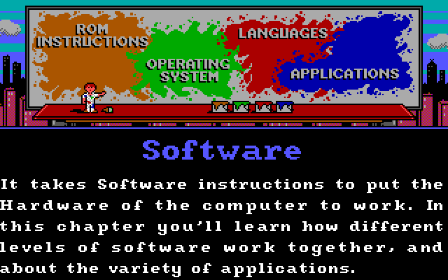 FUNdamentals, The IBM PC/Compatibles Screenshot: About software...