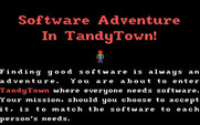 FUNdamentals, The for IBM PC/Compatibles - Introducing Software Adventure in TandyTown.