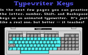 FUNdamentals, The for IBM PC/Compatibles - About typewriter keys.
