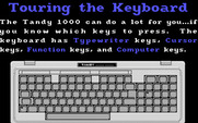 FUNdamentals, The for IBM PC/Compatibles - Touring the keyboard...