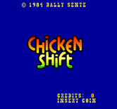 Chicken Shift for Arcade - Title screen.