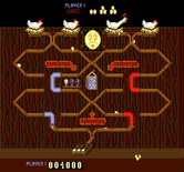 Chicken Shift for Arcade - The second level is more complex and moves faster.